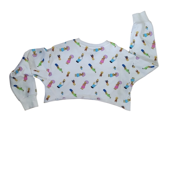 Simpsons cropped sweatshirt - Picture 2 of 5